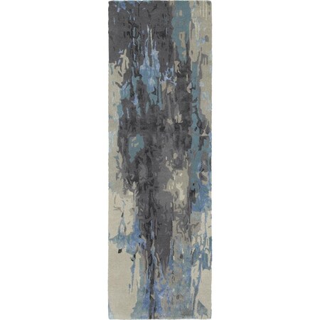 Oriental Weavers Galaxy 21906 2x8 Runner - Blue/ Grey-Wool and Viscose G21906076244ST